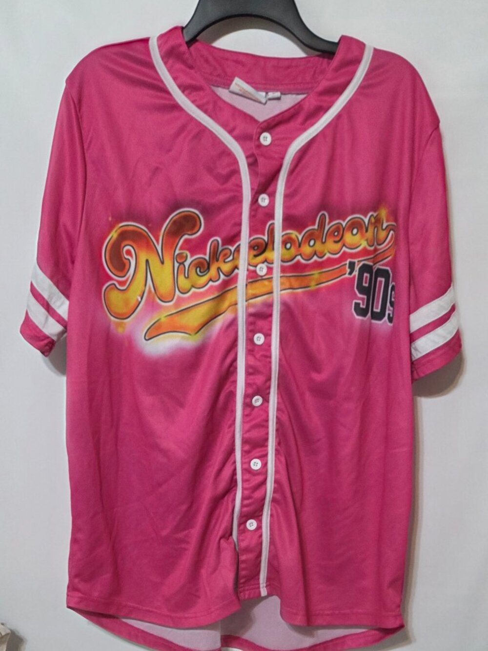 Nickelodeon Jersey 90S Theme Vintage Unisex Size XLarge